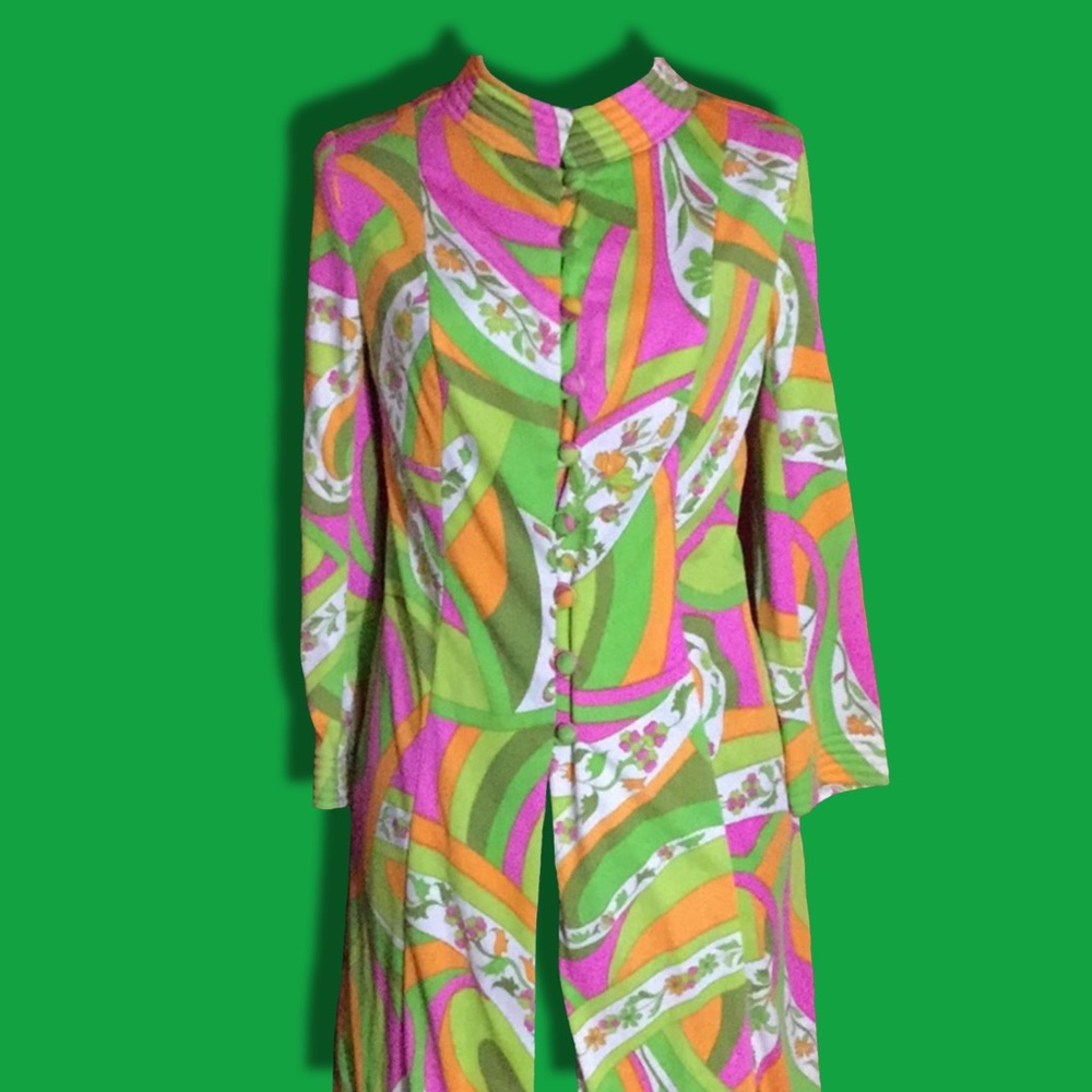 Vibrant Psychedelic Domani Mod Dress